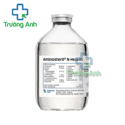 Aminosteril N Hepa 8% - Cung cấp đạm cho cơ thể